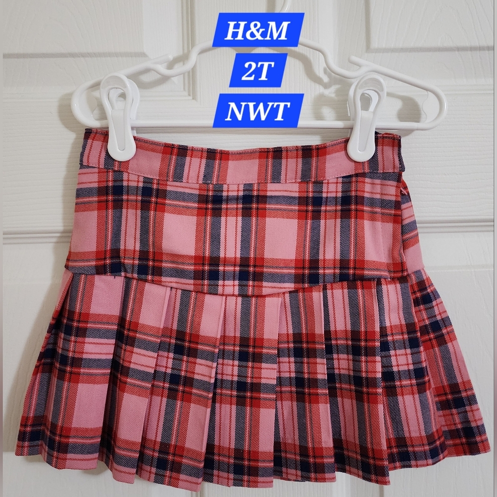 H&M Plaid Skirt